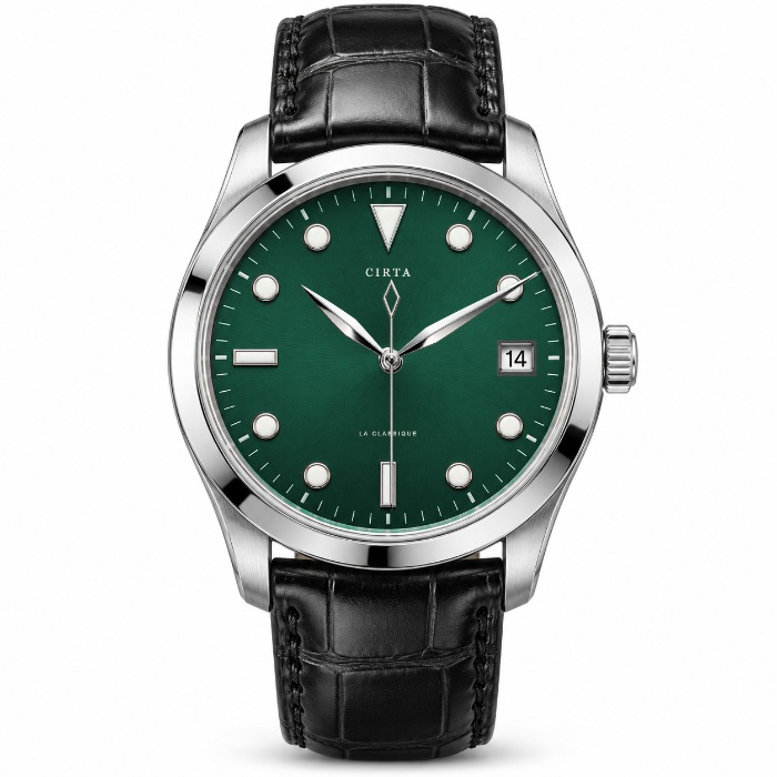 Montre Classique lisse, vue de face